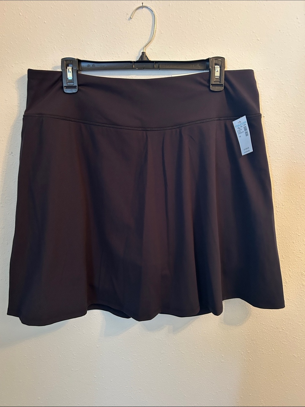 Maurices Black A-Line Skort with Wide Waistband